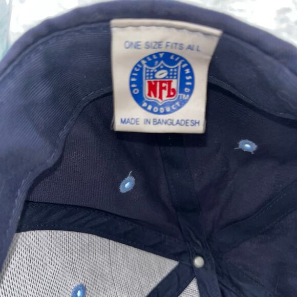 NFL Tennessee Titans Snap Back Adjustable Logo Baseball Hat - Picture 6 of 6